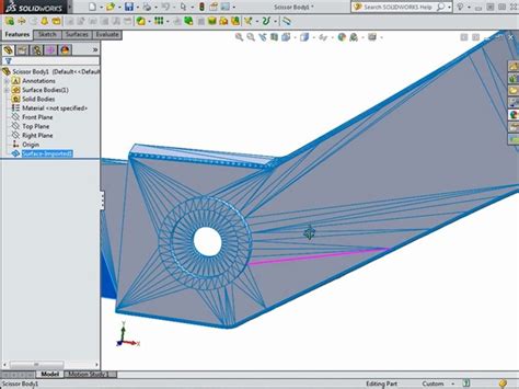 Importing and Editing STL Files in SOLI.